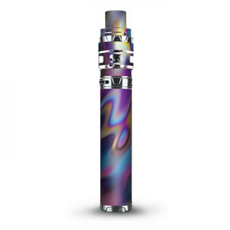 804 Stick (Skin Decal Vinyl Wrap for Smok Stick Prince Kit TFV12 Prince Vape Kit skins stickers cover / Opalescent Resin marble oil)
