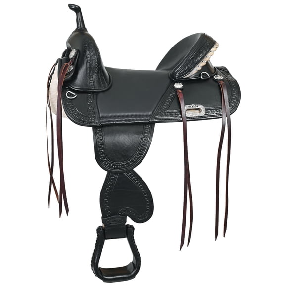 HILASON Western Horse Saddle Treeless Trail Endurance American Leather | for Horses