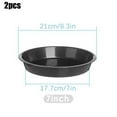 thumbnail image 1 of 2 Pcs Plateaux Soucoupes Ronds en PP pour Plantes Succulentes, Fournitures Déco 7 Pouces, 1 of 6