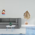 thumbnail image 2 of Figura De Resina, Escultura De Hoja Madre Mazu, Estatua De Metal, Coleccionable, Regalo De Cumpleaños, Adorno Abstracto De Mesa Para Chimenea, Dormitorio, Armario, Estilo Nórdico, Creativo,, 2 of 8