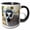 Black/White, variant on 3drose, Madagascar, Amboasary, Berenty Reserve. Ring-tailed Lemur., 11oz Mug