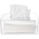 thumbnail image 2 of Facial Tissue Dispenser Box Cover Holder Clear Acrylic Rectangle Napkin Organizer For Bathroom, Kitchen And Office Room$square Paper Facial Tissue Box, 2 of 3