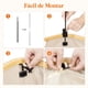 thumbnail image 5 of Cesto para la Ropa Sucia de 80L con Tapa, Cesta para la Colada con Asas de Bambú y Una Bolsa Extraíble, Cesto de Ropa Plegable Grande para Dormitorio, Cuarto de Baño, Lavadero, Beige, 5 of 9