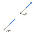 thumbnail image 1 of paramount for Micro Twist Drill Bits Pin Vise Multipurpose Precise Manual Tool Kit Compact Size Auto Rotate Resin Plastic Keychain Type 3 2Set, 1 of 6