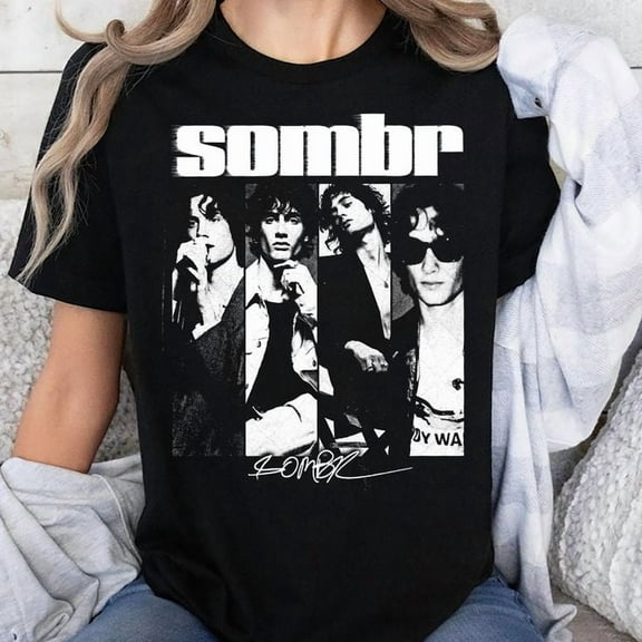 Sombr World Tour Music Fan Bootleg Tee T-Shirt, Sizes S-5XL - Gategoo