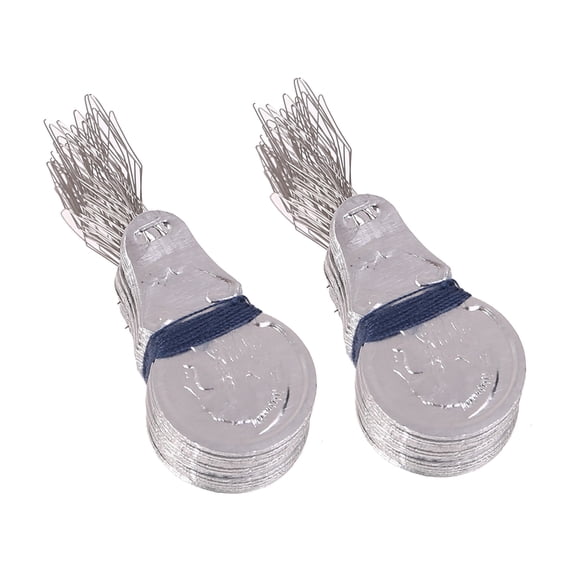 Acahhotxx Needle Threader, 100pcs Bow Wire Loop Needle Threader Insertion Hand Sewing Machine