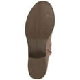 thumbnail image 4 of GENTLE SOULS KENNETH COLE Womens Beige Pull Tab Cushioned Buckle Accent Best Double Buckle Round Toe Block Heel Zip-Up Leather Boots Shoes 9.5 M, 4 of 4