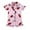 Pink, variant on Hiijoy Cotton Short Sleeve Pajamas Set for Girls Cute Snug-Fit Sleepwear Sets, 2-Piece, 18-24 Months