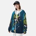 thumbnail image 3 of Fotbe Largemouth Bass Fish Chaqueta con Protección Solar UPF 50+ para Hombre y Mujer, Camisa con Capucha y Bolsillos-XX-Large, 3 of 7