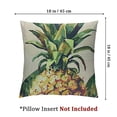 thumbnail image 4 of Pineapple Watercolo Throw Pillow Case Beautiful Colorful Art Sketch of Exotic Tropical Summer Fruit Pillow Cushion Covers Home Sofa Decorative, 4 of 7
