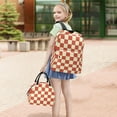 thumbnail image 5 of ALAZA Backpack Set Checkered Grid-t6 Elementary School Bags Student BookBag with Lunch Bag, 5 of 6