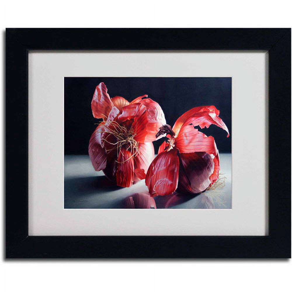 Trademark Fine Art "Beauty So Deep It Makes You" Framed Canvas Art by Cecile Baird