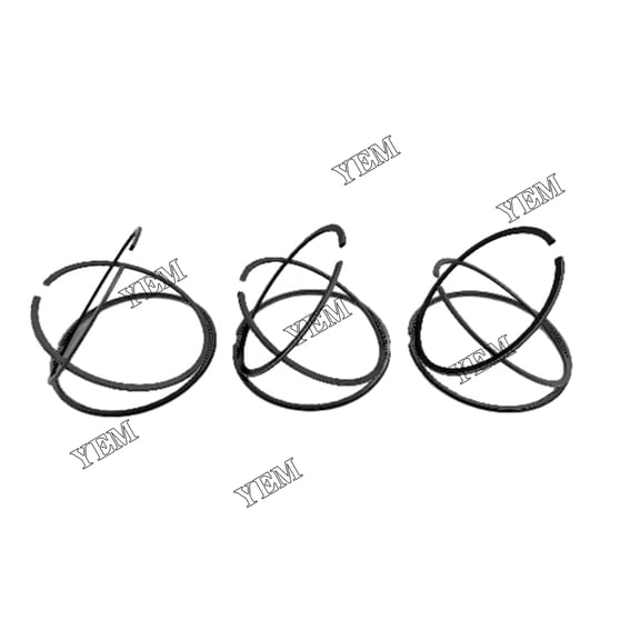 High Quality 3PCS D1105 Piston Rings Set 78MM For Kubota Excavator Engine Parts