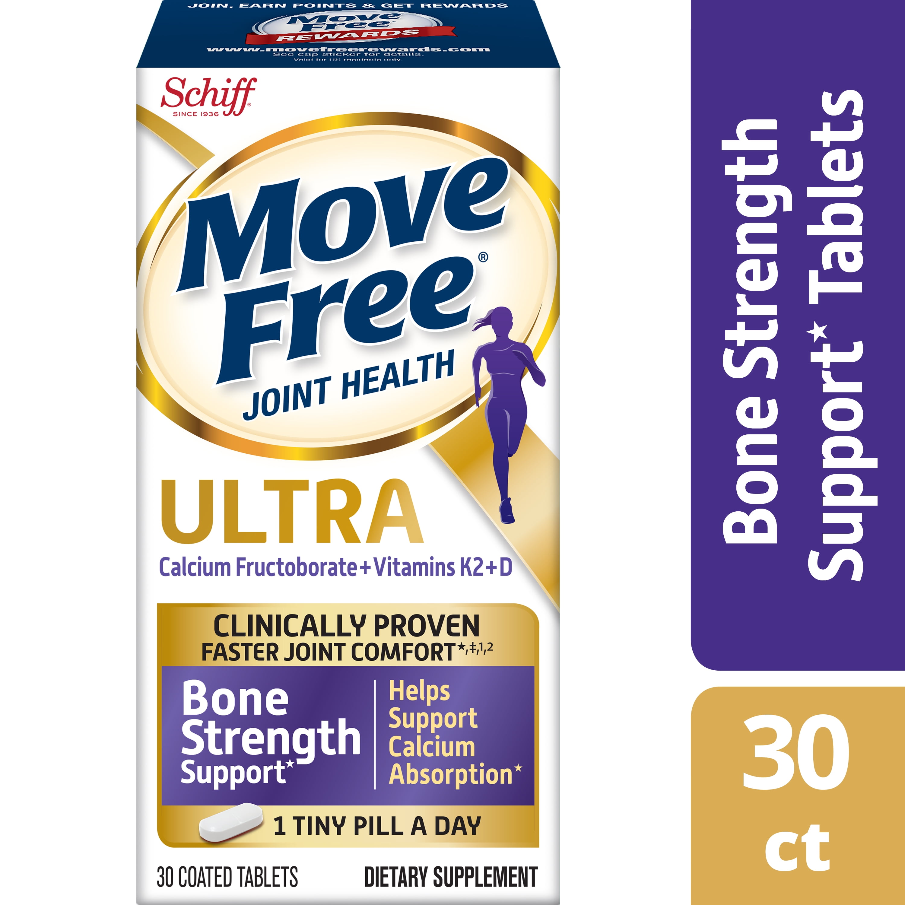 Move Free Ultra Bone Strength Support 30 ct