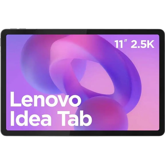 Lenovo Idea Tab ZAFR0928US 11" WQXGA 128GB Wi-Fi Tablet, MediaTek Dimensity 6300 2.4GHz, 8GB RAM, Android 15, Luna Gray