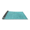 thumbnail image 2 of Ahgly Company Indoor Square Abstract Light Blue Contemporary Area Rugs, 8' Square, 2 of 4