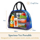 thumbnail image 3 of ComfiTime Bolsa de Almuerzo Térmica para Mujeres, Gran Capacidad de 8 L o 14 Latas, Linda Bolsa para Trabajo, Escuela, Bolsillo Adicional con Cremallera para Billetera y Teléfono, 3 of 12