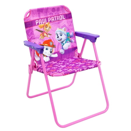 Nickelodeon Paw Patrol Toddler Kids Foldable Patio Chair Pink