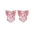 thumbnail image 3 of Aojekbee Baby Girl Swimwear Summer Cute Floral Print Monokini Swimsuits for Toddler Bathing Suits Beachwear, 3 of 10