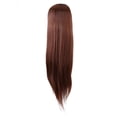 thumbnail image 6 of Wchiuoe Practicing,Hairdresser Training,24 Salon Hairdressing Practice Training Head Long Hair Mannequin Doll + Clamp, 6 of 8