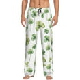 thumbnail image 2 of Kdxio St Patrick's Day3 Print Men's Sleep Pajama Pant Lounge Pants with Pockets, 2 of 8