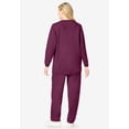 thumbnail image 2 of Woman Within Plus Size Petite Fleece Sweatshirt Set, 2 of 5