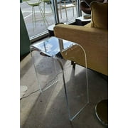 Clear Acrylic end Table 18" x 10.5" x 23" high x 3/4 Thick