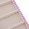 thumbnail image 4 of AVEKI Sunglasses Display Tray, 5 Grid Glasses Case, 5 Slot Sunglasses Holder Storage Box, Sunglasses Storage Organizer Holder for Multiple Pairs(Pink) B0508, 4 of 8