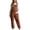 Brown, variant on Women's Maternity Corduroy Sleeveless Overalls Fall Adjustable Strap Cuffed Ankle Fashion Casual Pregnancy Jumpsuit S-XXL