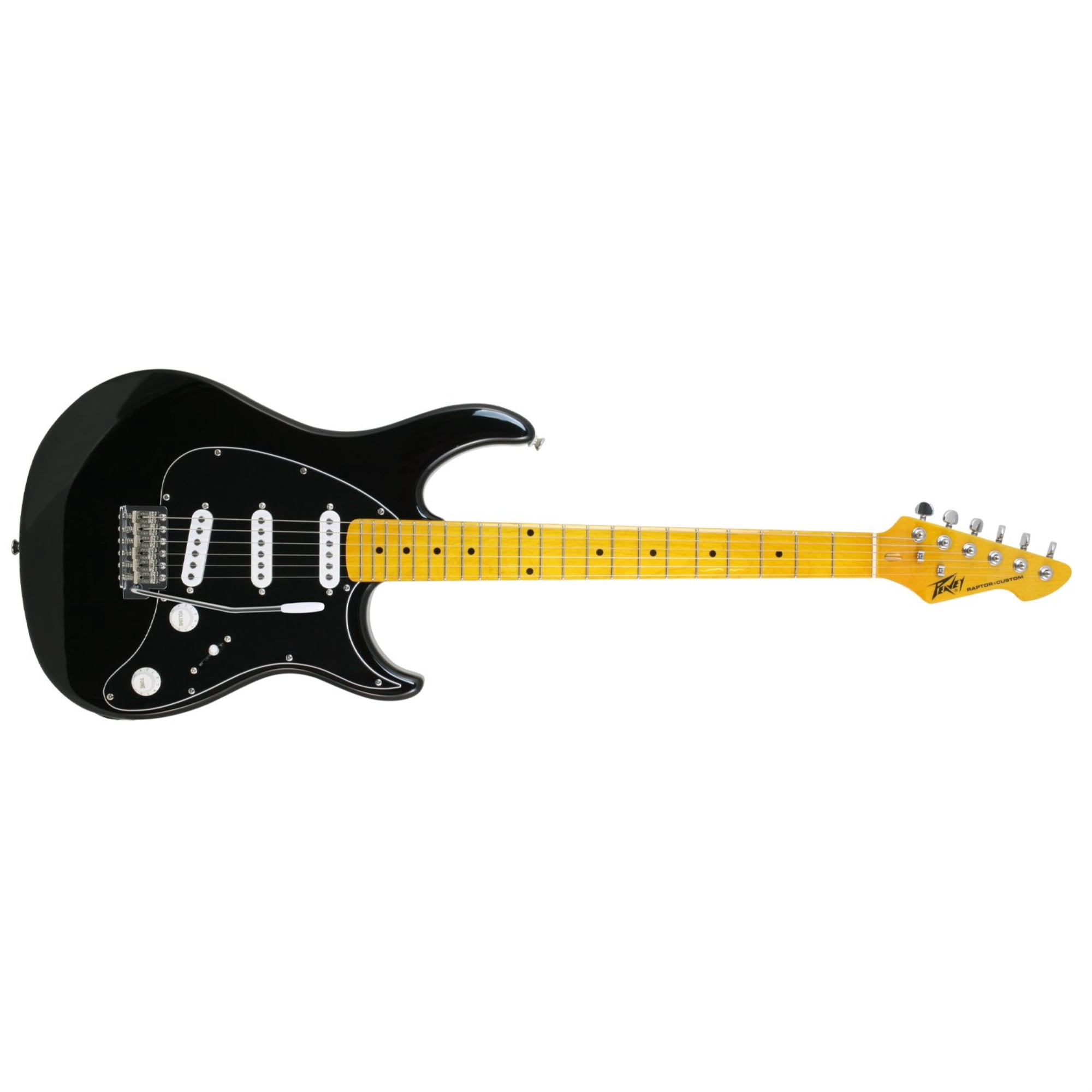 Peavey Raptor Plus LEVEL 1 Electric Guitar, Black with Tremolo Bridge
