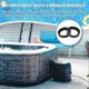 thumbnail image 4 of 4Pcs Inlet & Outlet Seal Set For Intex Pure Spa, Gasket Between Connectors, Seals Gaskets for Simple Spa 11699 Ensure Seamless Water Flow Silicone Hot, 4 of 5