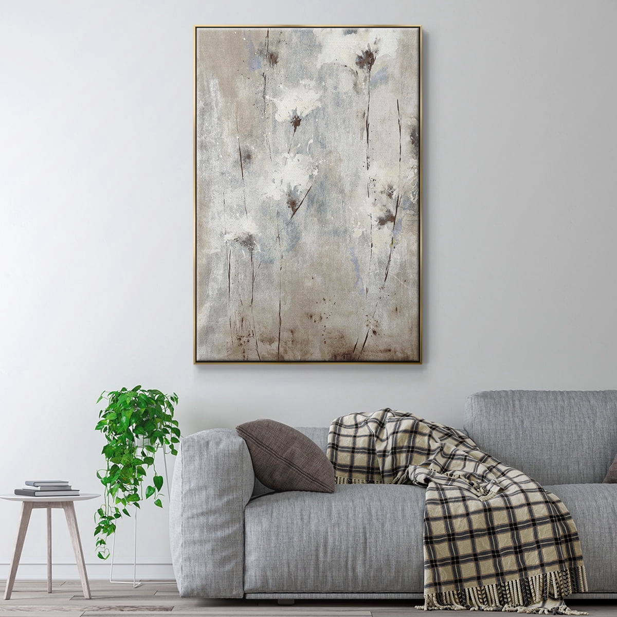 Here today, Gone tomorrow Framed Premium Gallery Wrapped Canvas - Ready to Hang