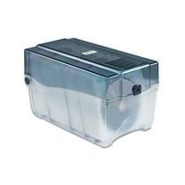 CD/DVD Storage Case Holds 150 Discs, Clear/Smoke