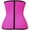 Red, variant on Waist Trainer for Women Latex Underbust Waist Cincher Corset Sport Girdle Hourglass Body Shaper