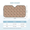 thumbnail image 3 of Bingfone German Shepherd Dog Car Windshield Sunshade,Sun Foldable Sun Shield Sun Visor for Car - Small, 3 of 8