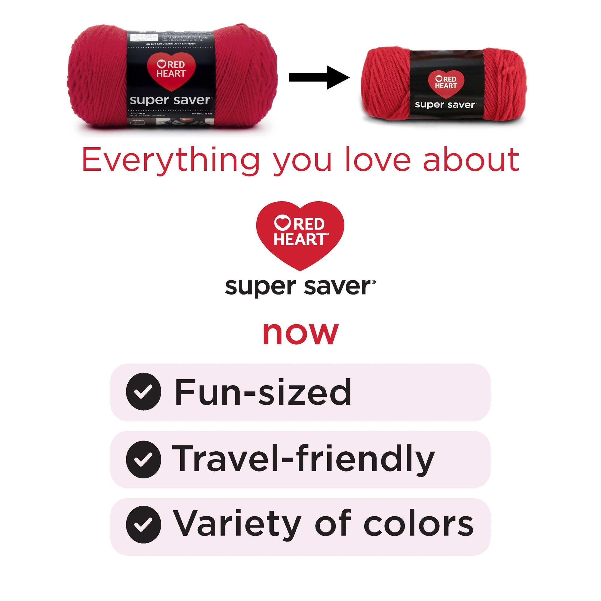 Red Heart® Super Saver® Kit 17oz 100% Acrylic Gradients Yarn, 1020 m (12 Count)