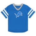 thumbnail image 2 of Toddler Outerstuff Blue/Silver Detroit Lions Red Zone V-Neck T-Shirt & Pants Set, 2 of 3