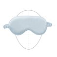 thumbnail image 3 of Conjunto de máscara para dormir, diadema de pelo de seda sintética transpirable, banda para el pelo con bolsa, 3 of 8