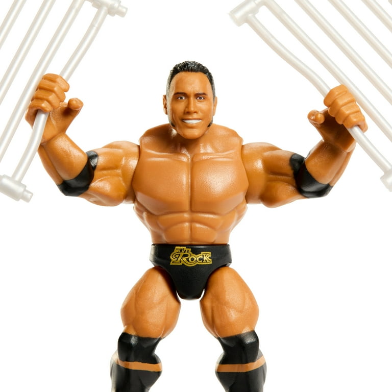 WWE THE ROCK フィギュア Amazon.com: WWE Ultimate Edition The Rock Action Figure with
