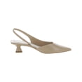 thumbnail image 2 of Sarto Franco Sarto Womens Devin Leather Pointed Toe Slingback Heels, 2 of 3