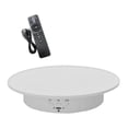 thumbnail image 2 of koolsoo Electric Rotating Display Stand Electric Rotating for Cakes Jewelry white, 2 of 9
