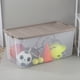 image 5 of Sterilite Plastic 200 Qt. Stacker Box Taupe Splash