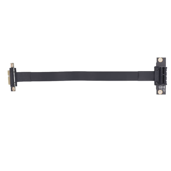 Cable De Extensión PCI E 3,0 1X A 1X, Contacto Chapado En Oro De ángulo Recto De 90 Grados Cable De Extensión PCI E 3,0 De 20cm Para Tarjeta De Sonido