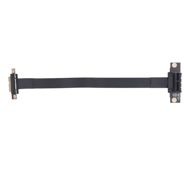 Cable De Extensión PCI E 3,0 1X A 1X, Cable De Extensión PCI E 3,0 De ángulo Recto De 90 Grados, Contacto Chapado En Oro Para Tarjeta Gráfica