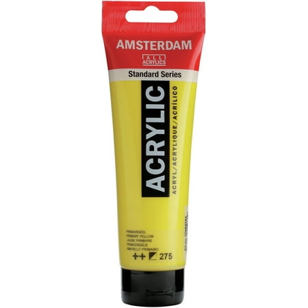 UPC: 8712079159610 | Amsterdam Standard Acrylic Paint 120ml-Primary Yellow