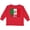 Red, variant on Inktastic Italian Soccer Boys or Girls Long Sleeve Toddler T-Shirt