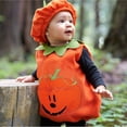 thumbnail image 3 of Disfraz de calabaza de Halloween para bebés y niños pequeños, 90 yardas JAMW Sencillez, 3 of 5