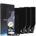 thumbnail image 1 of ZYQEEE 3 Pack Privacy Screen Protector for Google Pixel 8 Pro 6.7", Anti-Spy Flexible TPU Hydrogel Film, Support Fingerprint Unlock,Curved Coverage, 1 of 3