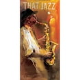 thumbnail image 3 of Haenraets, Willem 11x18 Black Modern Framed Museum Art Print Titled - Jazz 4, 3 of 5