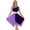 Purple-A, variant on YiZYiF Womens Asymmetrical Praise Dance Dress Tunic Color Block Liturgical Worship Dance Costume Red S